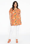 Tunic drawstrings AZALEA - orange