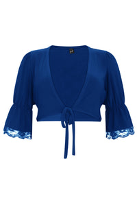 Boléro à manches bouffantes DOLCEShrug puff DOLCE - indigo - #1