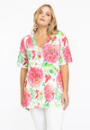 Tunic flare buttoned ALLIUM - white - #1