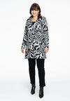 Long blazer ZEBRA - black - #1