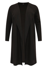 Cardigan RIB - black - #4