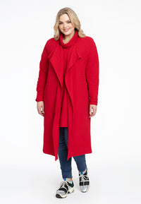 Cardigan RIB - red - #2