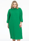 Pullover-dress RIB - green
