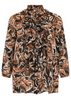 Blouse met ruches BOTANIQUE - black - #3