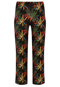 Wijde pantalon BOTANICA - green - #3