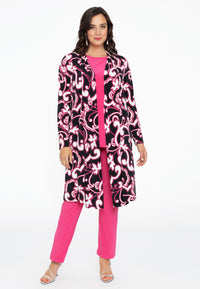 Cardigan long DAKOTA - black - #1