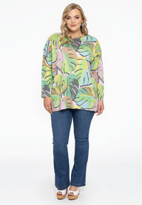 Pullover SPLIT LEAVE - pink - #2