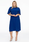 Blouse midi frilled DOLCE - indigo - #2