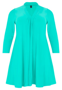 Tunic wide bottom DOLCE - turquoise - #4