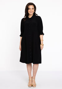 Dress buttoned DOLCE - black - #2