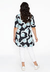 Tunic wide bottom CALYPSO - black - #3