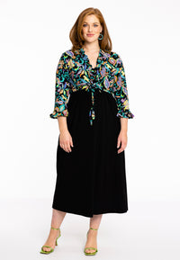 Shrug frilled FOLK - black - #1