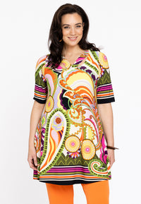 Tunic wide bottom HAVANA - orange - #2