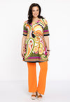 Tunic wide bottom HAVANA - orange - #1