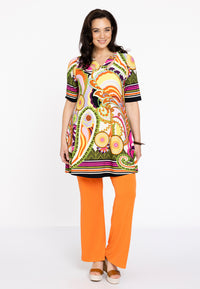 Tunic wide bottom HAVANA - orange - #1