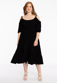 Robe avec bretelles élastiques DOLCEDress elastic straps DOLCE - black - #1