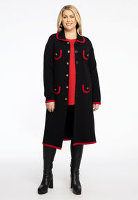 Jacket Black/Red - black - #5