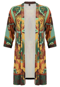 Cardigan long MAUDE - green - #4