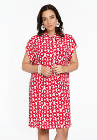 Dress sleeveless PENELOPE - red - #1