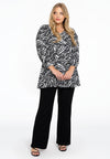 Tunic wide bottom ZAVI - black - #1