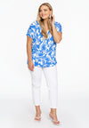 Shirt V-neck MAJOLICA - light blue - #2