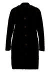 Cardigan teddy fringing - black - #4