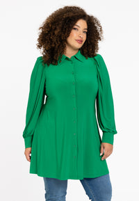 Blouse wide bottom DOLCE - green - #1