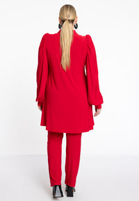 Blouse wide bottom DOLCE - red - #3