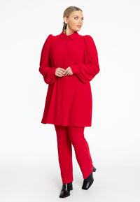 Blouse wide bottom DOLCE - red - #2