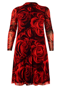 Dress ROSANNA - red - #4