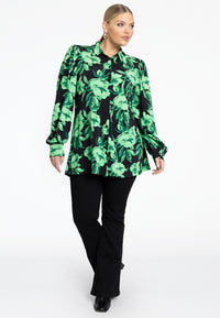 Blouse puff sleeve FLORENCE - black - #1