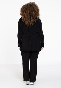 Tunic flare ruffled DOLCE - black - #3