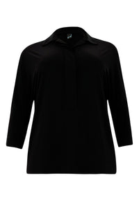 Blouse kimono 7/8 sleeve DOLCE - black - #4