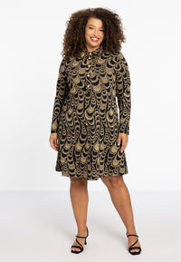 Dress polo CIRCLE - black - #2