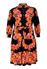 Jurk met gesmokte details GARLANDDress smock GARLAND - blue - #5