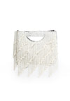 Envelope dripping beads - white - #1