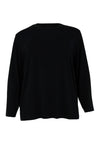 Oversized tee long sleeves LOUNGE - black - #4