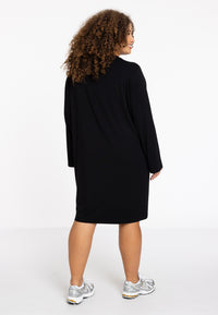 Sweater dress LOUNGE - black - #3