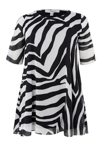 Tunic wide bottom SAVANNA - black - #1