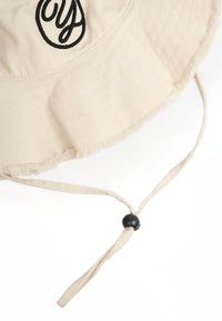 Chapeau bob avec logo YOEKBucket Hat Logo - ecru - #2