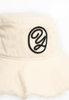 Chapeau bob avec logo YOEKBucket Hat Logo - ecru - #4
