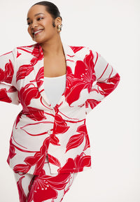 Blazer loose LILY - red - #5