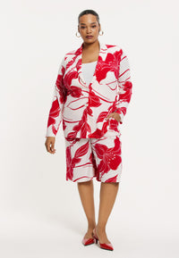 Blazer loose LILY - red - #2