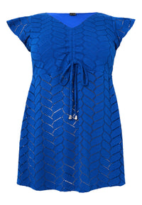 Tunic ajour MARE - indigo - #4