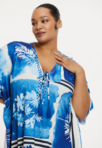 Kaftan AZZURRO - blue - #4