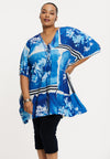 Kaftan AZZURRO - blue - #1