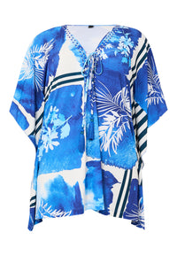 Kaftan AZZURRO - blue - #3