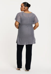 Tunic wide bottom RODI - blue - #3