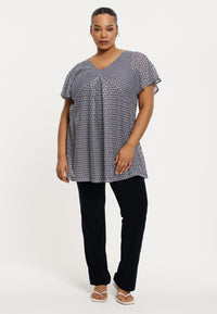 Tunic wide bottom RODI - blue - #2