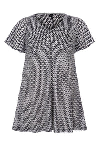 Tunic wide bottom RODI - blue - #4